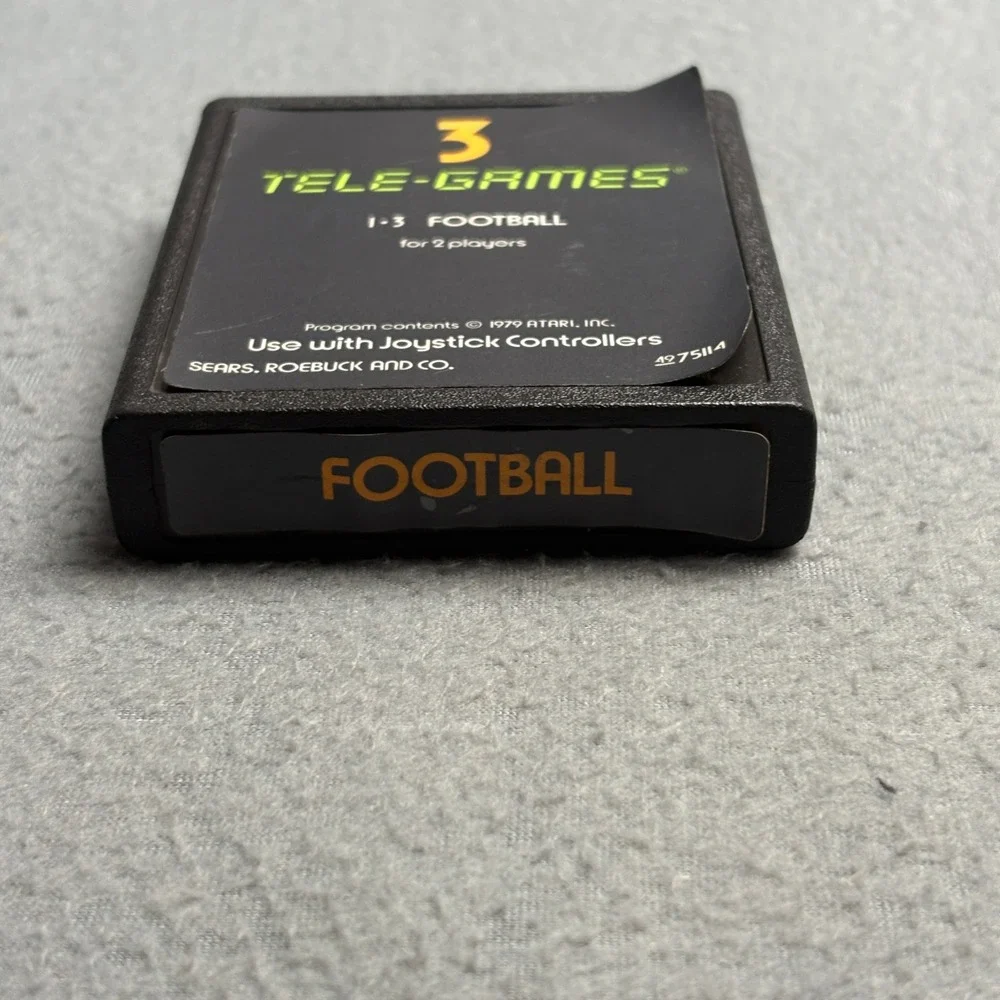 Atari 2600 Game Cartridge Lot of 6 Seaquest Demon Attack Video Pinball Football